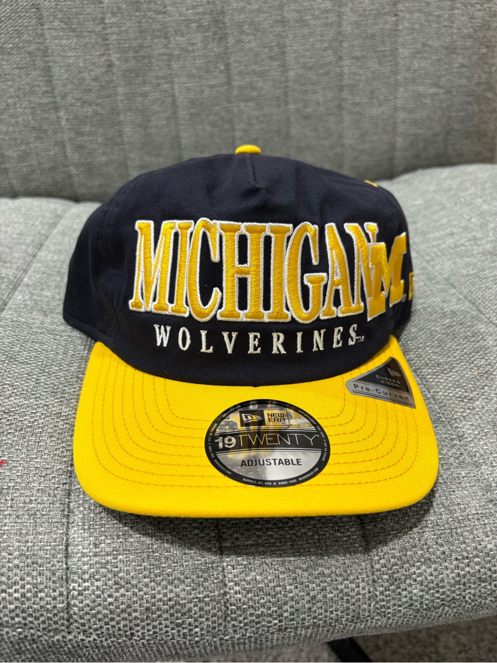 Brand New Michigan Wolverines New Era Snapback Adjustable Hat